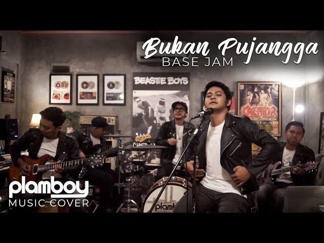 BUKAN PUJANGGA - BASE JAM || LIVE COVER PLAMBOY MUSIC class=