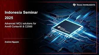 Advanced MCU solutions for Arm® Cortex-M & C2000