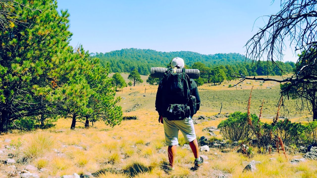 Senderismo y camping en solitario México #nature #travel 