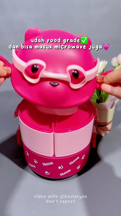 cute panda lunch box #lunchbox #lunchbox #shortvideo #viralshorts #shopeehaul #unboxing
