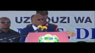 JPM azindua hifadhi ya taifa Burigi Chato