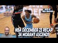 NBA Fantasy Basketball |Ja Morant Ascends | December 23 Recap