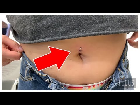 I got my belly button pierced 2 days ago. I feel like it's too close to the  surface of my skin and I can see a lot of the bar at the