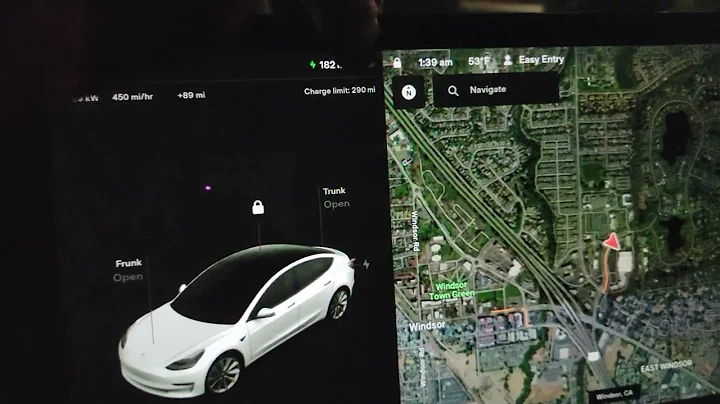 Cost and Speed Of Supercharger Charging at 1:30 AM In California