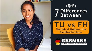 Differences between TU vs FH in Germany 🇩🇪 | Master