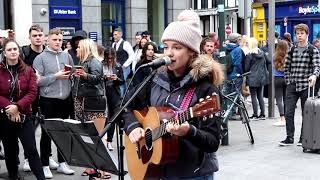 Allie Sherlock Live Cover of Girls Like You Grafton Street chords