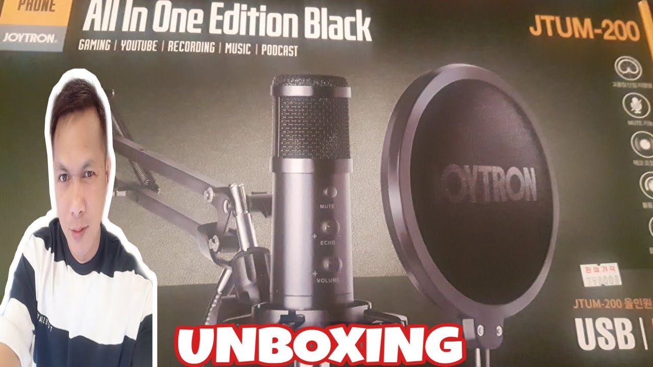 Unboxing JTUM-200 Microphone