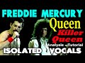 Queen - Killer Queen - Freddie Mercury - ISOLATED VOCALS - Analysis and Tutorial