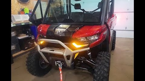 Can-Am Defender Limited Corbin Works Blinker Kit- Overview/Installation