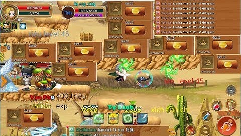 Làng Lá PLK - Ăn bao nhiêu xích linh chi mới lên được lv44- 45