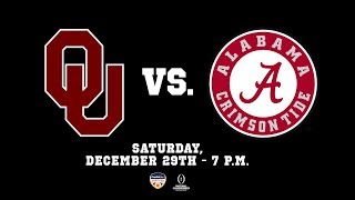 Oklahoma Sooners vs. Alabama Crimson Tide - College Football Playoff (OU Hype Video)