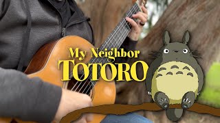 My Neighbor Totoro: Kaze no Toori Michi (Path of the Wind on Guitar) Free TAB & Sheet Music
