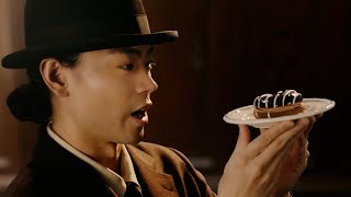 菅田将暉、ショコラケーキのようなドーナツに困惑!?「もはやケーキ？」　ミスタードーナツ ヴィタメールコレクションCM「もはやケーキ？」編