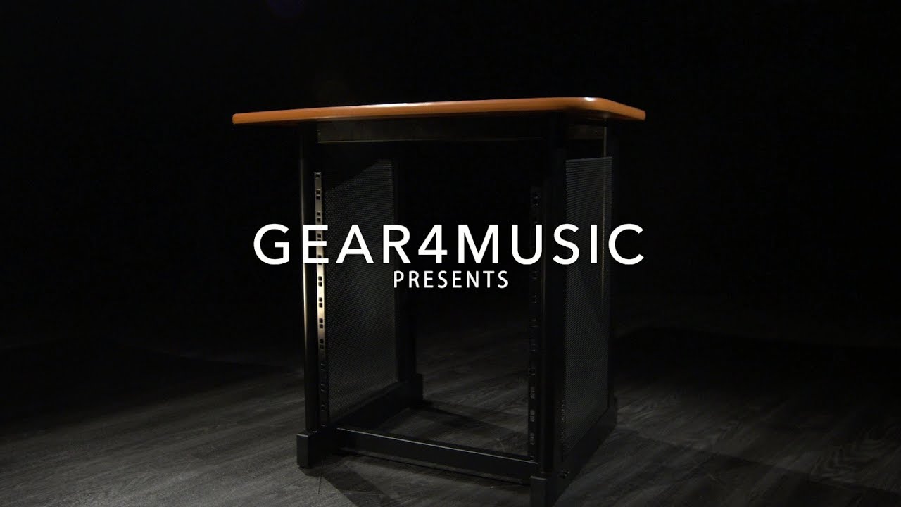 19 12u Studio Rack Cabinet By Gear4music Youtube