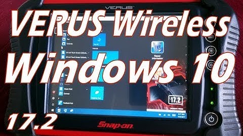 [4K] Snap On VERUS Wireless - Windows 10 Pro - 24" Touch Screen