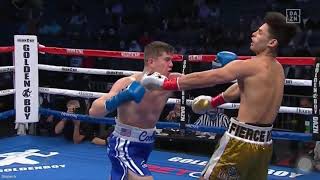 Ryan Garcia Gets Knocked Down By Luke Campbell In Super Slow Motion