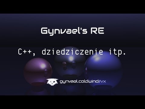 Gynvael's RE: C++, dziedziczenie itp.