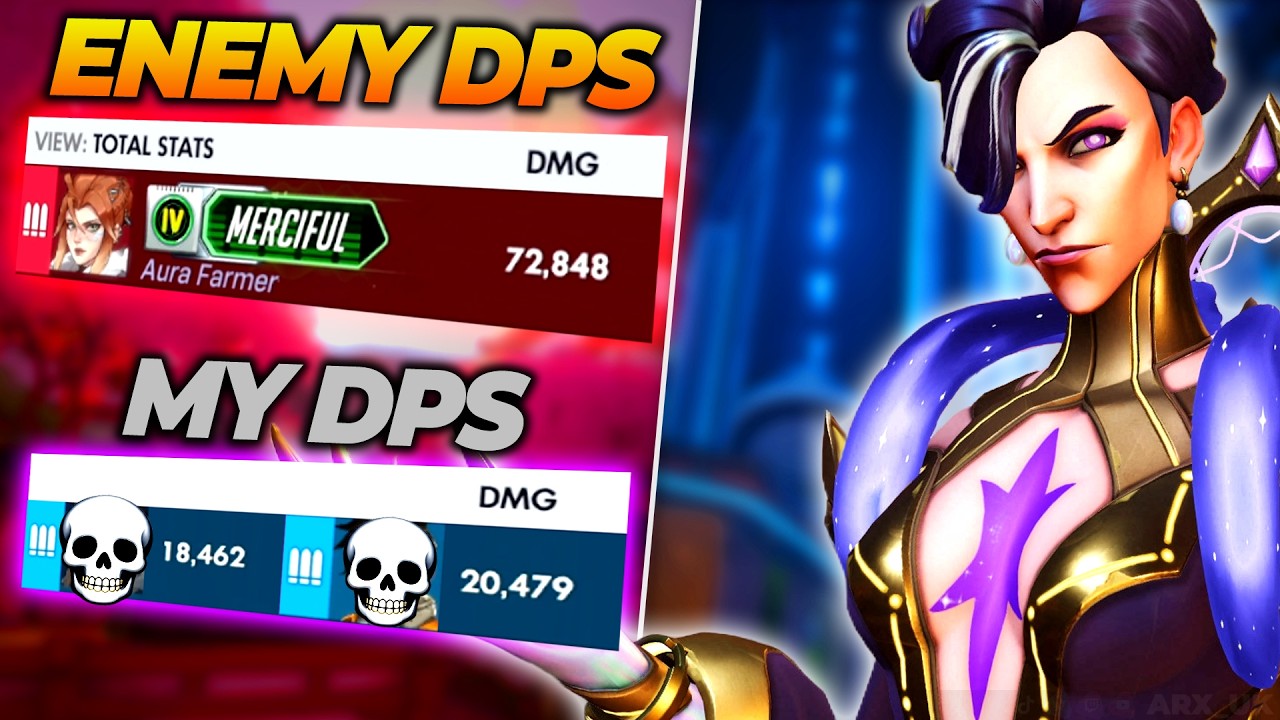 Shocking DPS forces Moira to take matters into her OWN HANDS (Overwatch Stadium)