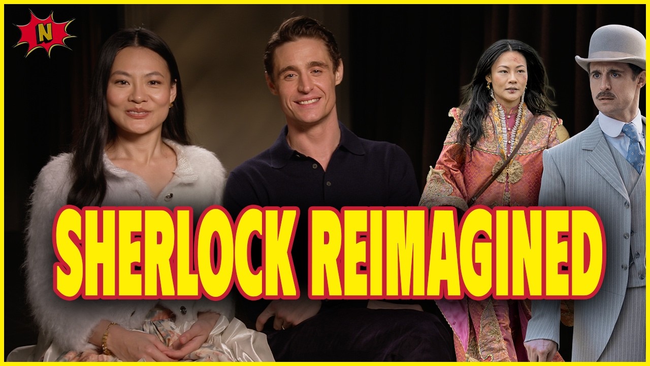 Zine Tseng & Max Irons Talk Young Sherlock’s Bold New Origin Story