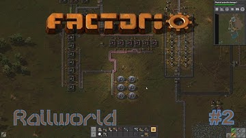 Factorio Railworld Ep 2 Red/Green Science