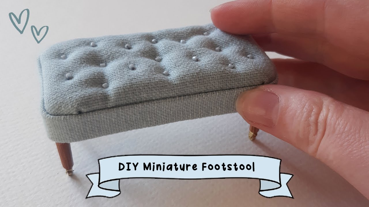 How to make a DIY Footstool, DIY and Crafts