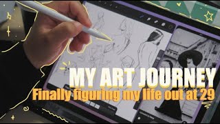 ✸MY LATE START TO ART✸ My Art Journey