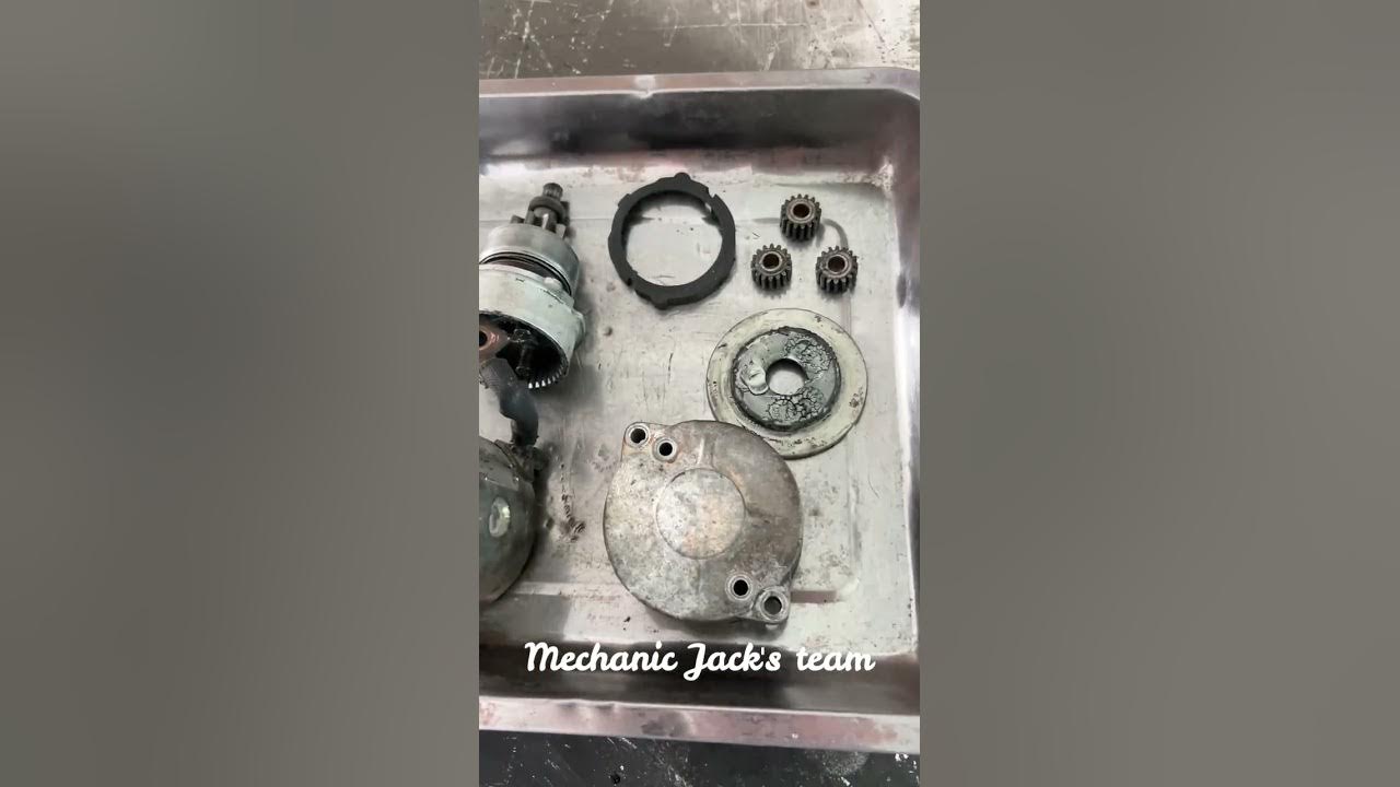 Fixing Jammed Starter YouTube