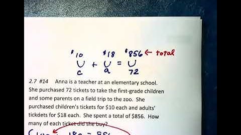 2.7b - Mixture Problems - Part 2