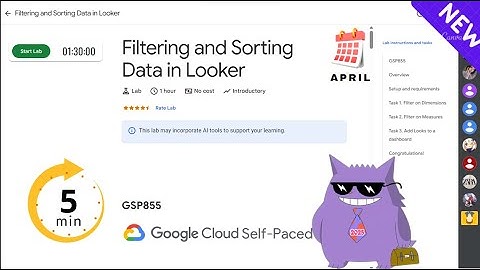 Filtering and Sorting Data in Looker | #2025 | #GSP855 |#qwiklabs |Solution