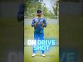 Master the elegance of the on drive with these simple tips #battingtips #crickettips #cricketskill
