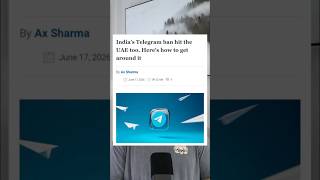 Telegram Ban Spillover Hit the UAE #tech #hacker #technews #cybersecurity