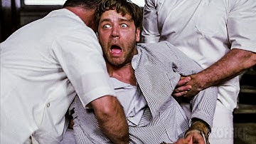 教師が自分の意思に反して精神病院に収容される | ビューティフル・マインド | 映画シーン