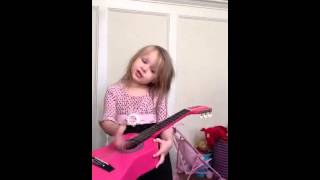 Luli singing Princess/Dragon/Bandaid song