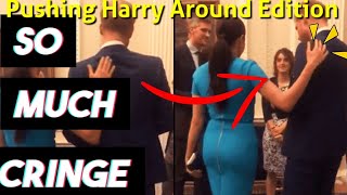 Meghan Markle Controlling Harry With The Claw Cringe Moments Of Pushing Harry Ou