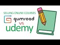 Selling Art Tutorials on Gumroad VS Udemy