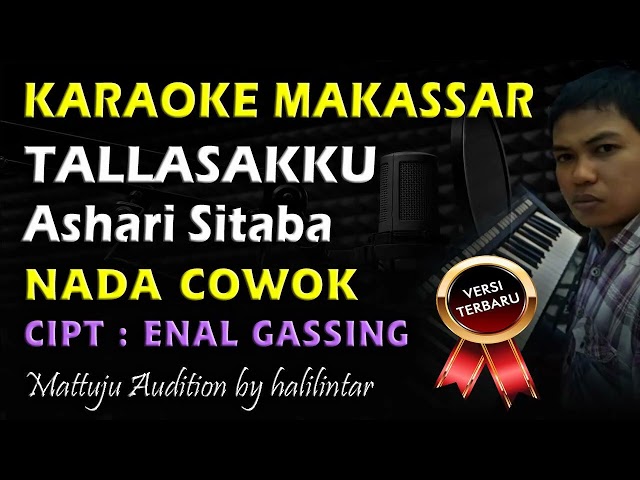 Karaoke Tallasakku || Nada Cowok || Ashari Sitaba class=