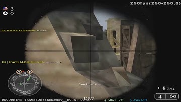 COD2 60 HZ ENOUGH ? XD (live round detected)