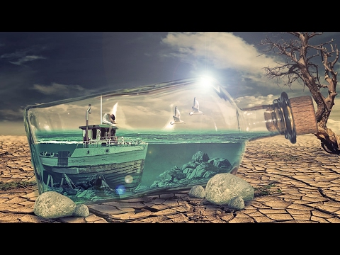 underwater effect in bottle | photoshop manipulation tutorial cs/cc underwater effect in bottle | photoshop manipulation tutorial cs/cc