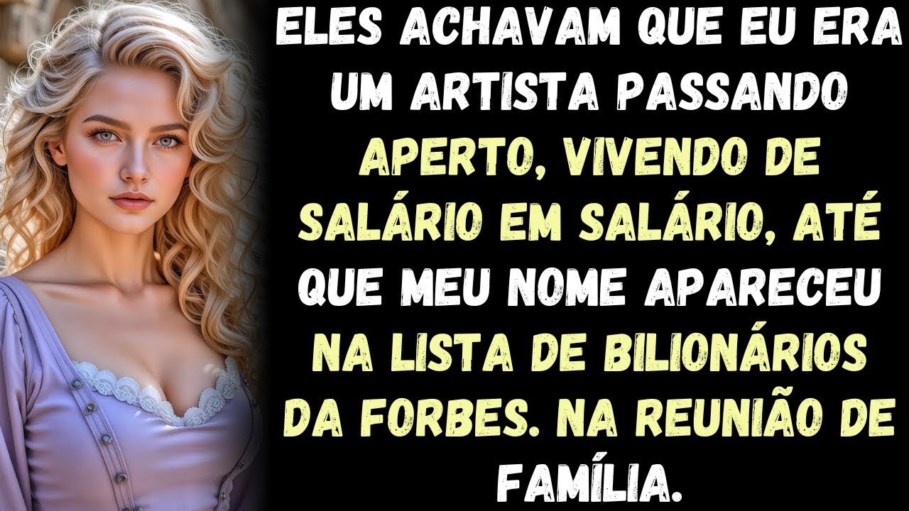 Depois de 15 anos de sucesso discreto, minha família finalmente descobriu quanto dinheiro eu tenho