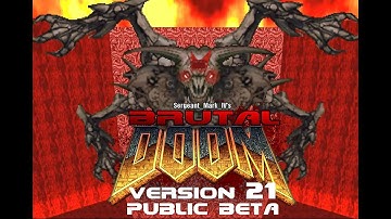 Brutal Doom, hell on mars, hangar