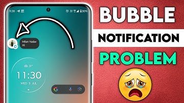 screen bubble notification problem, call bubble notification problem, turn off bubble notification