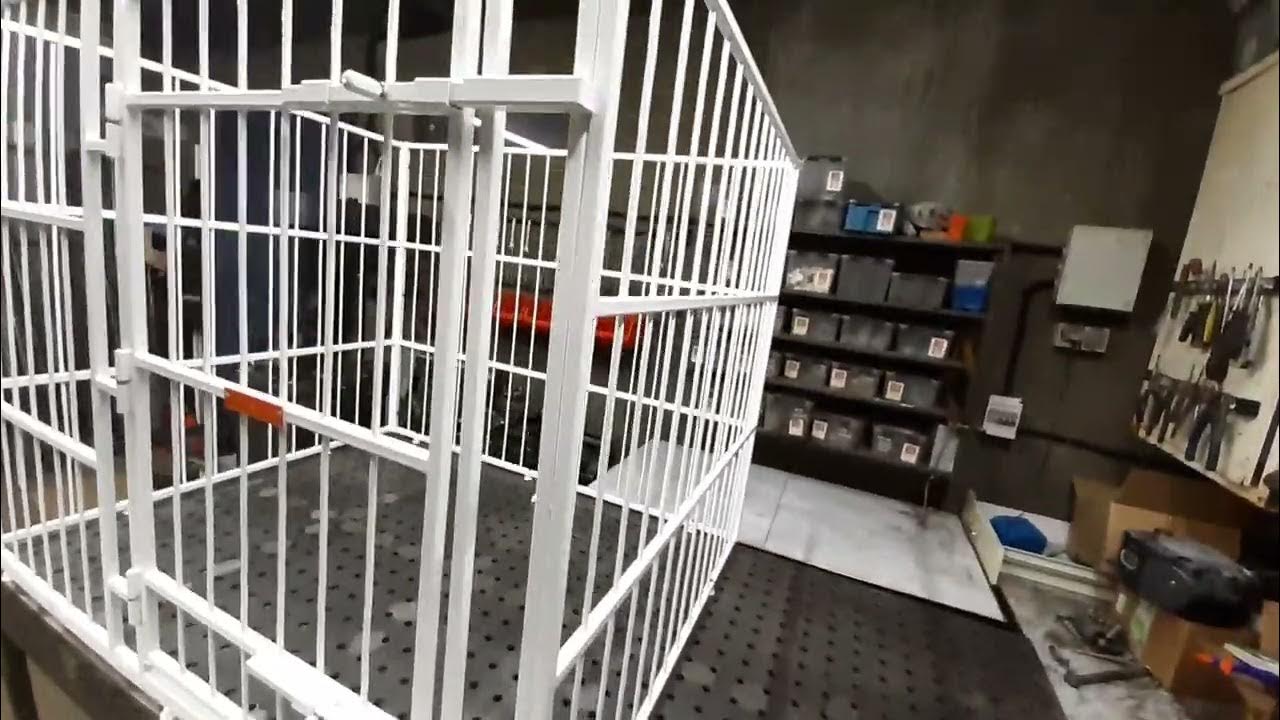 Вольер для собаки 🐕 усиленный в квартиру HappyPet. - YouTube