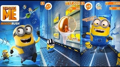 Despicable Me: Minion Rush Gameplay iOS and Android