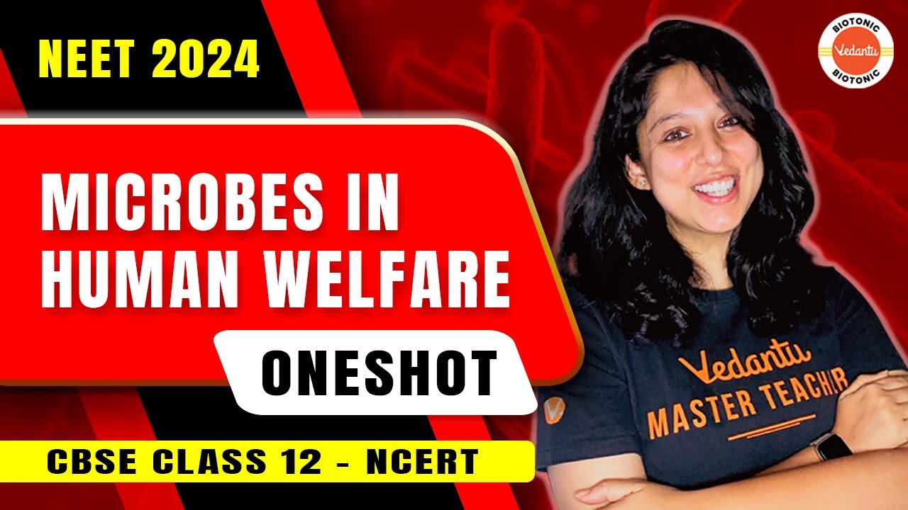 Microbes In Human Welfare - One Shot | Biology Class 12 | NEET 2024 ...