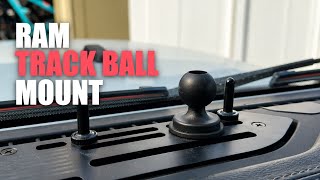 RAM Mounts Track Ball with T-Bolt: Ultimate Track Mounting Solution
