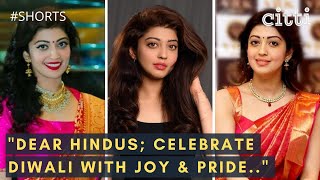 Dont Let Anyone Tell You How To Celebrate Diwali. Pranitha Subhashs Deepawali Message