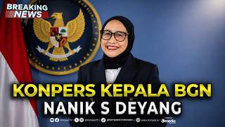   Konpers Perdana Kepala Bgn Baru Nanik S Deyang Usai Dadan Hindayana Ditahan