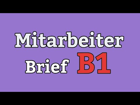 Video: Wie Schreibe Ich Einen Dankesbrief An Einen Mitarbeiter