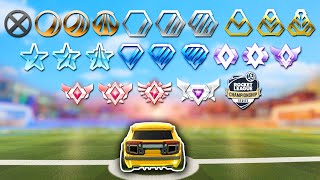 The complete spectrum of Rocket League skill in one day