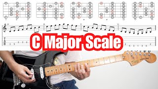 【Guitar scale exercises that changed my life.】C Major Scale